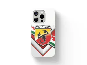Fiat Abarth Coque Téléphone Style Minimal Design